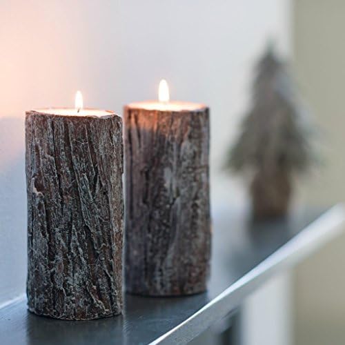 Wax Lyrical * Birch Bark Effect Woodland Style Winter Candle