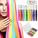 Produktbild nicebuty Kreide-Haar für Kinder von filles-12 Kugelschreiber-Set-Kreide-coloriertes Haar, Farbe des Haar-Farbe des Metallischen Pailletten temporäre, großen Geburtstagsgeschenk anwesend PO