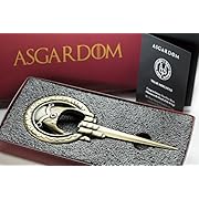 Hand of The King Bottle Opener Merchandise Gift – Cool Fan Game Item in Red"Lannister" Gift Box – Letter & Beer Opener to Loyally Serve The Throne – Perfect Present for Men & Fans