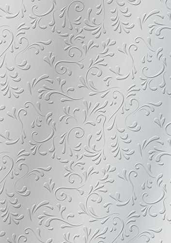 HEYDA Bastelkarton "Roma", DIN A4, 220 g/qm, silber VE = 20