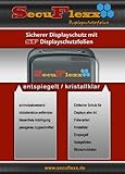 4x ANTIREFLEX Display Schutz Folie entspiegelt - anti fingerprint