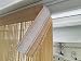 Produktbild Schiebevorhang Flächenvorhang Fadenvorhang Gardine Fenster Türen 50 x 260 cm Braun