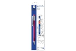 Staedtler Graphite 777 - Blister 1 Porte-Mine 0,5 Mm + 1 Étui Mines 250 05-Hb
