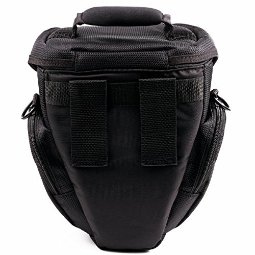 CrazyCase   Cybertech L Colt sacoche pour appareil photo reflex num  rique   SLR Camera Case en NOIR   JAUNE compatible avec  Canon EOS 5D Mark II  III  6D  7D  60D  70D  100D  650D  600D  700D  1100D  1200D  1DX  1DC   Nikon D610  D600  D800  D5300  D7000  D7100  D5100  D5200  D5300  D3100  D3200  D3300  D300S  Df  D4  D3X  D90   Sony Alpha A99  A77  A65  A58  A57  A55  A37  A380  A900  A3000  A5000  DSC-RX10  NEX-3N   Samsung Galaxy NX  NX20  NX30   PANASONIC G5  G6  GX7  GH4  GH3