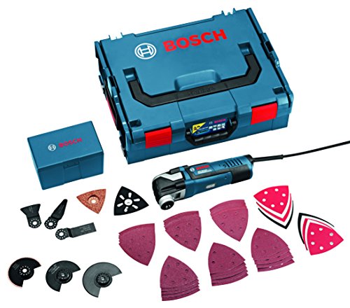 Bosch Professional GOP 300 SCE Multifunktionswerkzeug, SDS-System, 48 tlg. Zubehör-Set, 300 W, L-Boxx