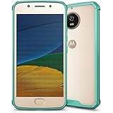 motorola Moto G5s Plus hülle,Slim Kristall Stoßfest TPU Rahmen Hartem Tasche für Moto G5s Plus Transparent hülle Case Cover