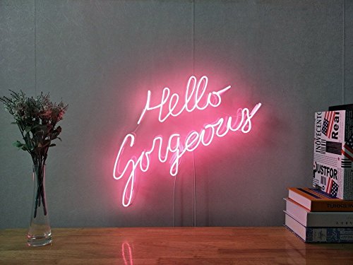Wall Lighting Fixtures Let Us Misbehave Real Glass Neon Sign