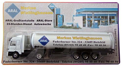 Preisvergleich Produktbild Aral Nr.01 - Großtankstelle Markus Wistlinghausen - MB Actros - Sattelzug mit Tankauflieger