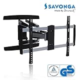 neigbar: +15° bis +5° schwenkbar: +/- 60° Wandabstand: min. 53mm / max. 518 mm Gewicht: ca. 10 kg