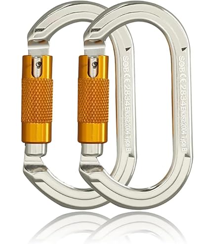 Mousqueton Petzl Eashook – Connecteur Ouvert, Gris, Adulte, Unisexe