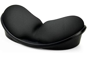 E-More Repose-poignet Souris Ergonomique Tapis de Souris Repose Poignet en Mousse à Mémoire pour Ordinateur, Soulager le poignet