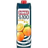 Dimes%100 Saf Portakal Suyu Tetrapak 1000 ml