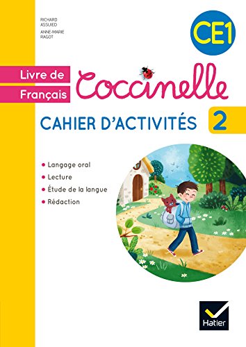 Book's Cover ofCoccinelle Français CE1 éd 2016  Cahier dactivités 2