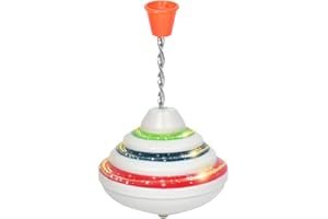 Rvtkak Kreiselspielzeug, Push-Down-Spielzeug, mit LED und Musik Peg-top, Hand-Spinning-Kreisel-Spielzeug, Kinder, Spinning-Spielzeug Autismus, Spinning-Spielzeug Kleinkinder
