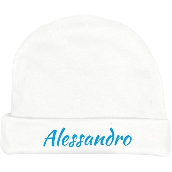 Set Nascita 2 Pezzi Cappellino E Calzini Personalizzati | 100% Cotone | Con Nome E Orsetto | Idea Regalo Per Neonato - Foto 5