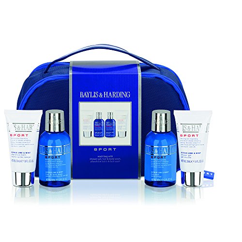 Baylis & Harding Men's Citrus Lime and Mint Wash Bag Set