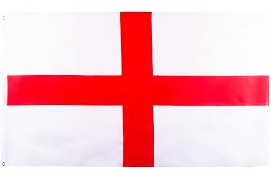 5x3ft Large England Flag English Party Decorations, Big St. George's Flag for World Cup Football 2026 England Decorations St.