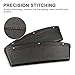 [Pack of 2]Car Seat Catcher, IWILCS Car Seat Side Pocket Caddy Car Seat Slit Pocket Catcher Organizer,Interior Car Accessories Between Seat and Console(Black)