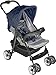 lulabi Lolli Structured Pushchair with Tray, Grey/Blue