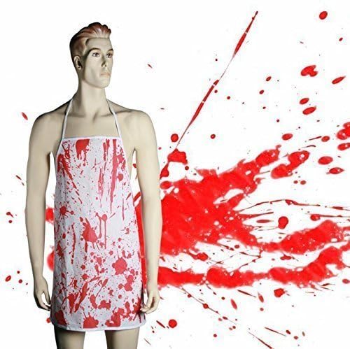 Bloodbath Apron - Fun, Scary Practical Joke - Gents, Mens, Mans, His, Lady, Ladies, Women, Her Great Present, Gift Idea For Secret Santa