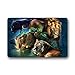 Produktbild BUZRL Personalize Decor Carpets  Door Mats Kinds Tigers Doormats Top Fabric & Rubber Indoor Outdoor s Area Rugs Entryway Mats Non-Slip Rubber Backing 23.6"x 15.7"