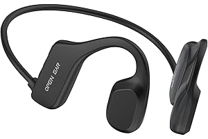 Hiteblaz Bone Conduction Headphones, Open Ear Wireless Headphones, Sport Headset with Mic, 7H Playtime & IP55 Waterproof, Lightweight Headphones for Workout Running Cycling