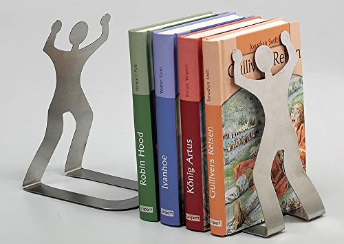 Preisvergleich Produktbild Buchstützen 18cm, 2er Pack