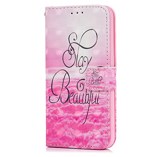 Lanveni Galaxy S6 H  lle  Handyh  lle Samsung Galaxy S6 Flip Case Cover PU Lederh  lle Schutzh  lle Magnetverschluss Ledertasche mit Stander Function 