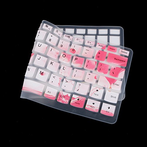 MagiDeal Wasserfest Tastatur Schutzhülle Silikon Abdeckung Schutz Film Staubschutz Haut für Lenovo 310S Keyboard – Als Bild Stil 6 - 7