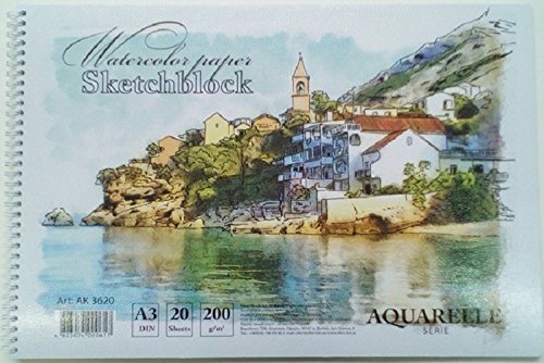 Preisvergleich Produktbild Szkicownik A3 kolo 20 arkuszy 200g / m2