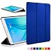 Price comparison product image Forefront Cases® New Leather Folding Case Cover Stand for Samsung Galaxy Tab E 9.6 T560 (July 2015) – Ultra Slim and Lightweight with Full device protection