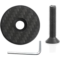 PLATT Entretoises Direction Carbone – 10 Pièces, 1 1/8 Pouce (28,6mm), Pour Vélo Route Et VTT, Réglage Hauteur