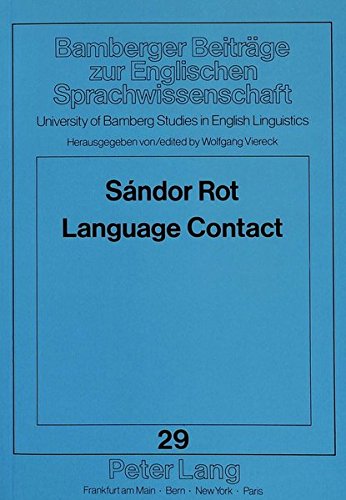 Preisvergleich Produktbild Language Contact (Bamberger Beiträge zur Englischen Sprachwissenschaft / Bamberg Studies in English Linguistics)