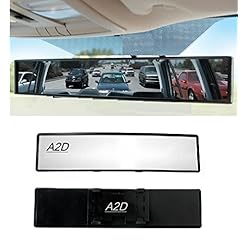 Alternative view of A2D Snap Fitment Wide Angle Blind Spot Car Interior Large Rear View Mirror Glass for Better Back View