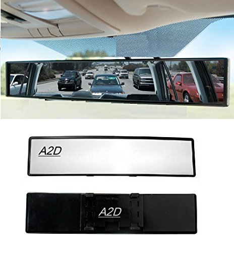 A2D Snap Fitment Wide Angle Blind Spot Car Interior Large Rear View Mirror Glass for Better Back View - Image 3