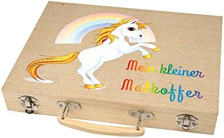 Painting Set 'Paint Box 66' With 11 Utensils, 66 Piece Painting Kit For School And Co.: The Compact Painting Set In Practical Wooden Case Motif 07