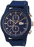 Lacoste - Herren -Armbanduhr 2010827,blau (blau/rosa gold)