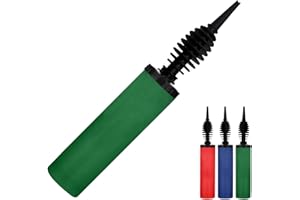 RMTech Balloon Pump, Inflator for Balloons, Dual Action, Hand Air Pump. (Green)
