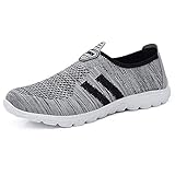 【Belüftetes Futter-Design】Es besteht aus atmungsaktivem Mesh-Futter, das eine gute Luftdurchlässigkeit und keine losen Füße aufweist und angenehm zu tragen ist.