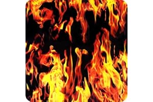 Hydrographique feuille Feuille Hydrographie Water Transfer Printing Activateur Kit Activator Hydrographics crânes et flammes Largueur: 100cm. Longuer: 100cm (HLC-001)