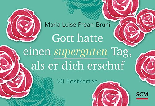 Gott hatte einen superguten Tag, als er dich erschuf - Postkartenbuch: 20 Postkarten