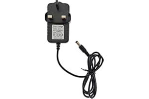 JZK 8.4V 1A power supply charger replacement, 8.4 volt AC to DC power adapter with indicator light for LED Bicycle Bike Front Light Headlight Headlamp or Other 8.4V Devices