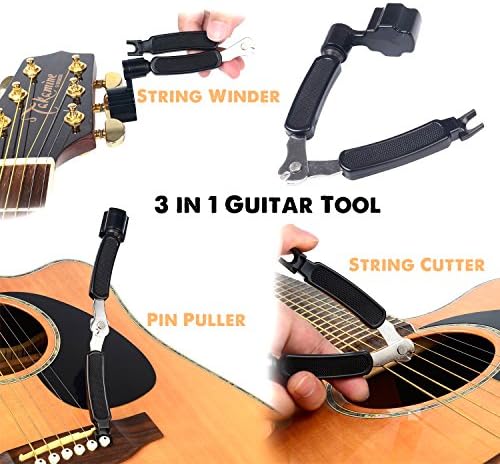 SILENCEBAN acoustic and Electric String Winder and Cutter