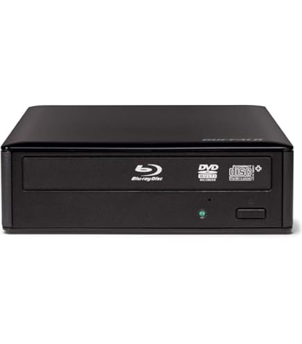 Buffalo BRXL-PUS6U3B Optical Disc Drive Blu-Ray DVD Combo Black