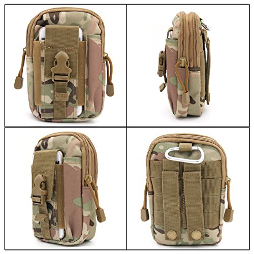 Aodoor Outdoor Reisen Sport Taktische Tasche Bauchtasche, G¨¹rteltasche Handytasche Tasche Waist Bag-Multifunktional f¨¹r Camping Reise Wandern - 7