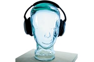 AMP3 Luxury Glass Head Headphones Stand