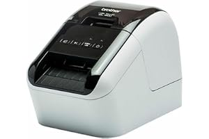 Brother QL800ZX1 USB termisk skrivare grå vit/svart