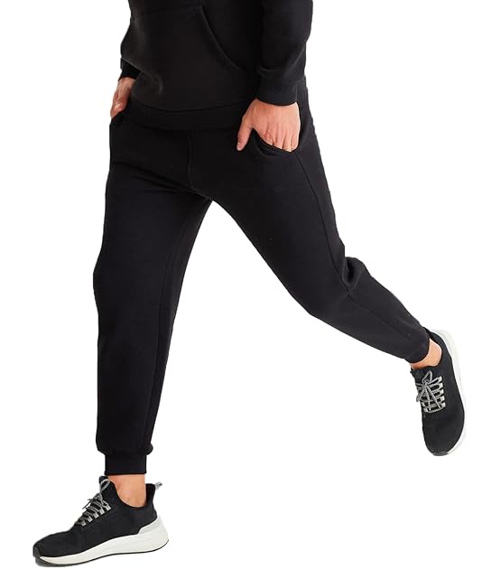 Oversize Jogginghose Baumwolle schwarz Männer Jogger Freizeithose Sweatpants für Freizeit Casual S-XXL