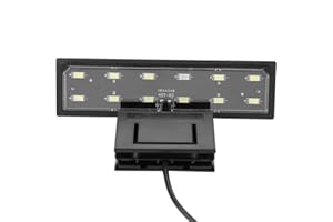 YOUTHINK Lampa LED do akwarium, wodoszczelna lampa nasadowa Slim Save Energy LED akwarium Light Plants Grow Lighting