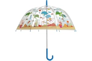 Esschert Parapluie Enfant Transparent Mer